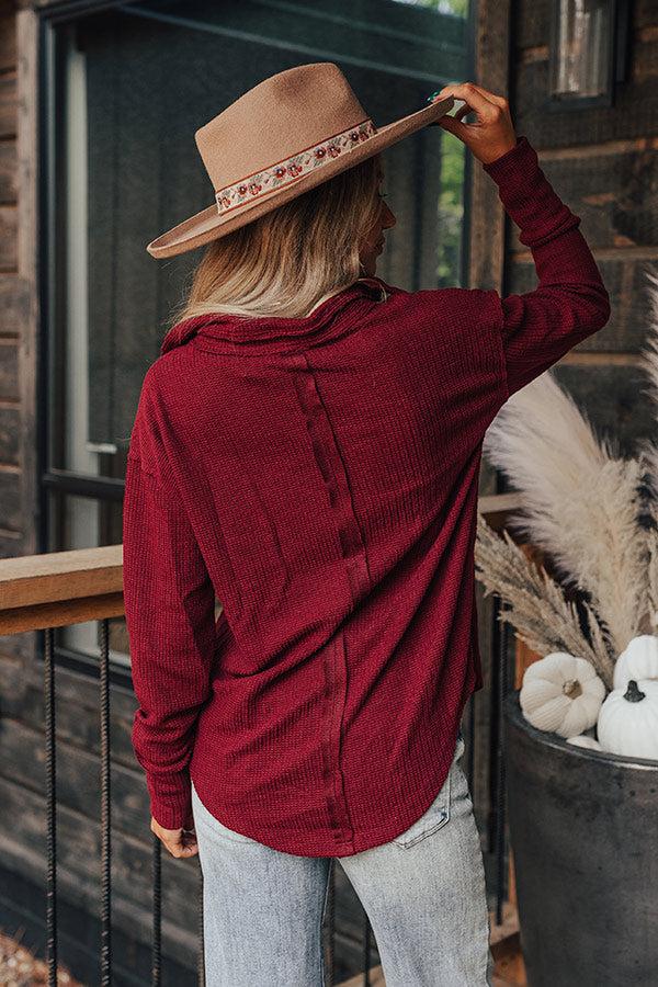 Impressions Around The Block Knit Top