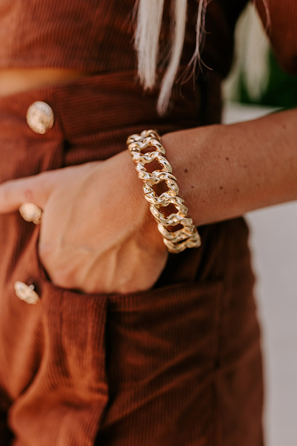 Impressions Art Deco District Stretch Bracelet