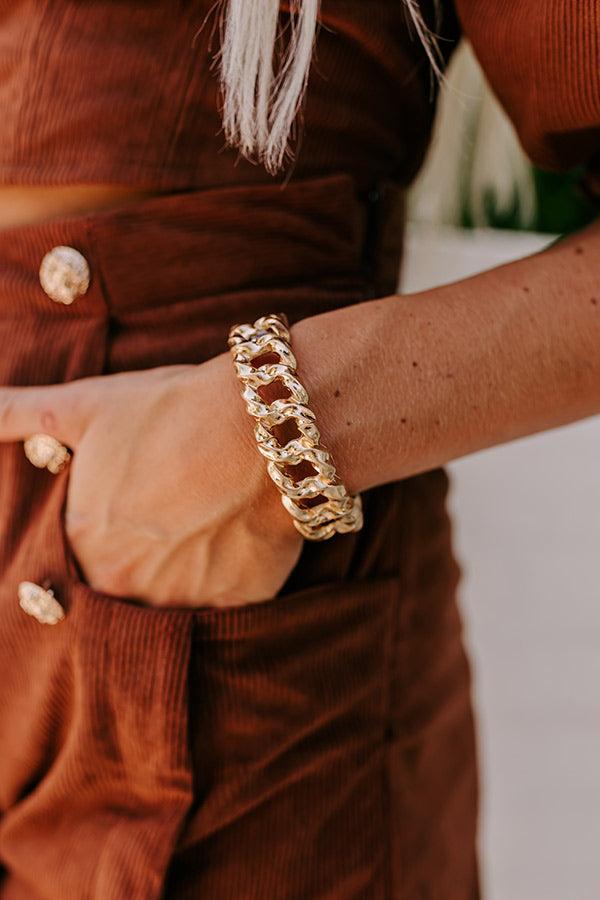 Impressions Art Deco District Stretch Bracelet