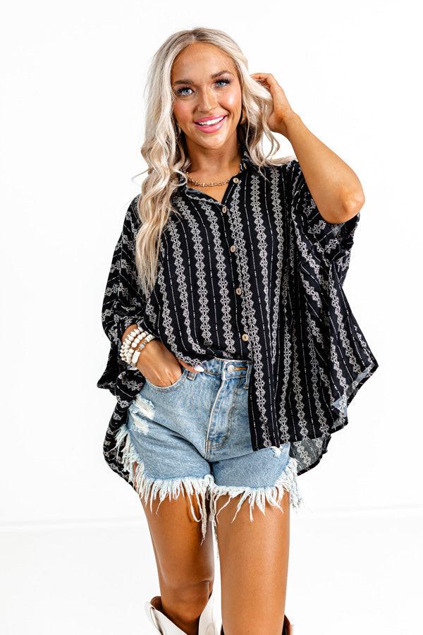 Impressions Artistic Nature Button Up