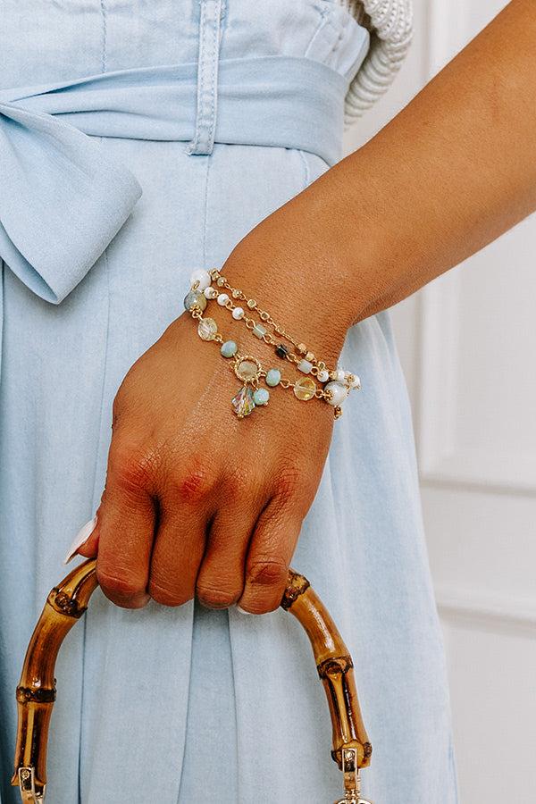 Impressions Aruba Cruise Bracelet In Mint