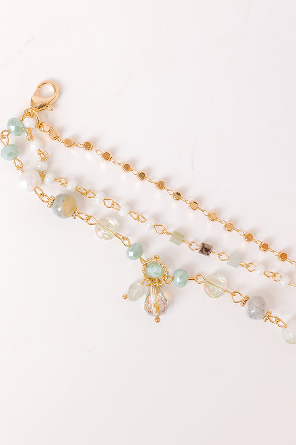Impressions Aruba Cruise Bracelet in Mint