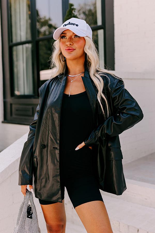 Impressions Barre Above The Rest Romper In Black