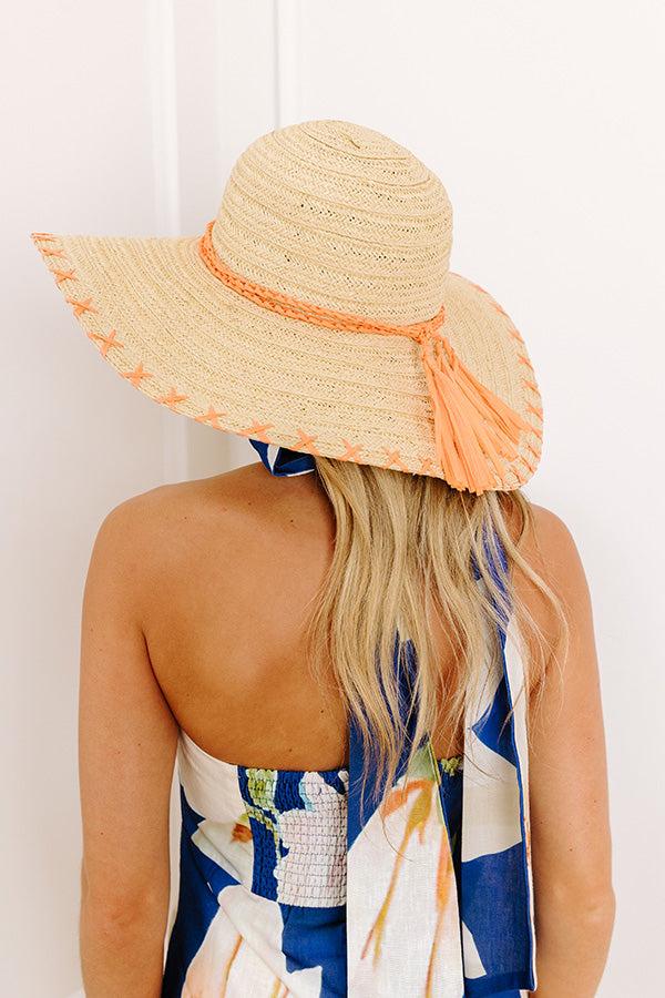 Impressions Beach Days Raffia Woven Sun Hat
