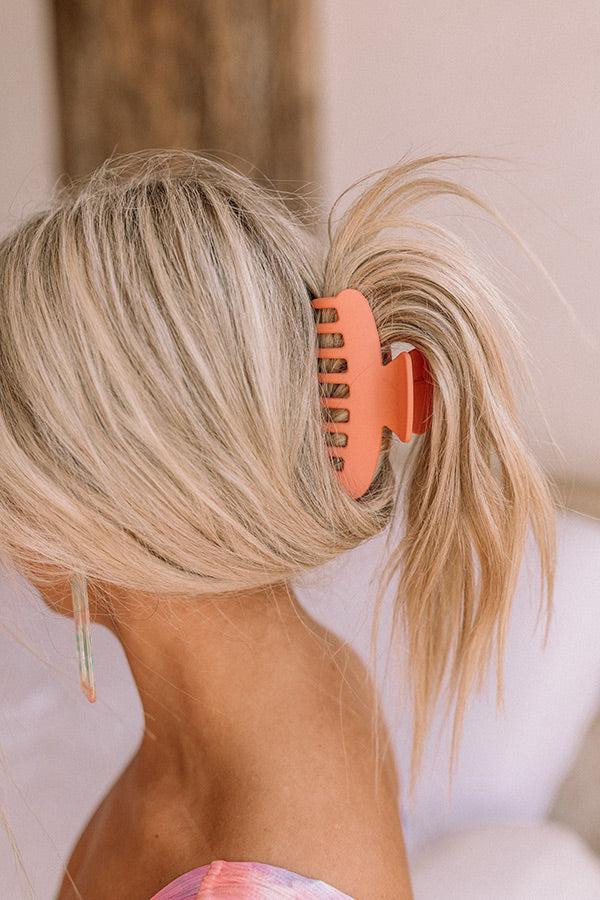 Impressions Beach Tripping Hair Claw Clip In Pink