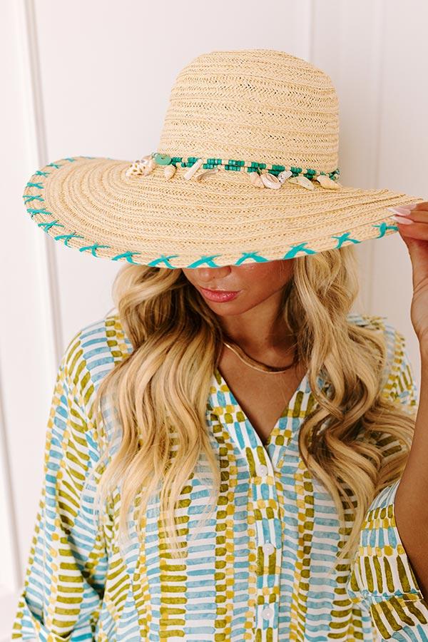Impressions Beachside Bliss Raffia Woven Sunhat