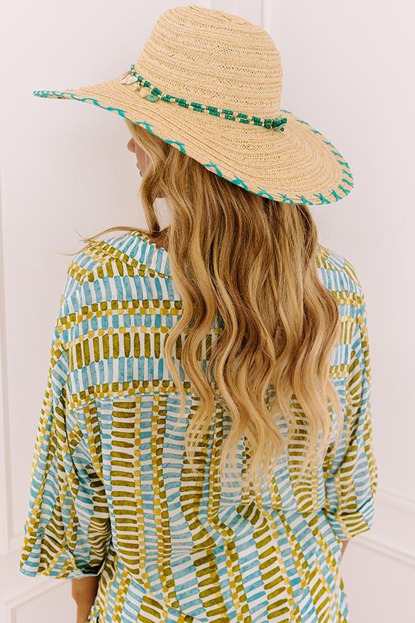 Impressions Beachside Bliss Raffia Woven Sunhat