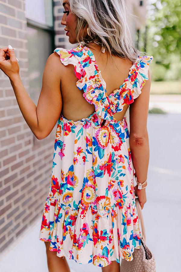 Impressions Beyond A Memory Shift Dress In Cream