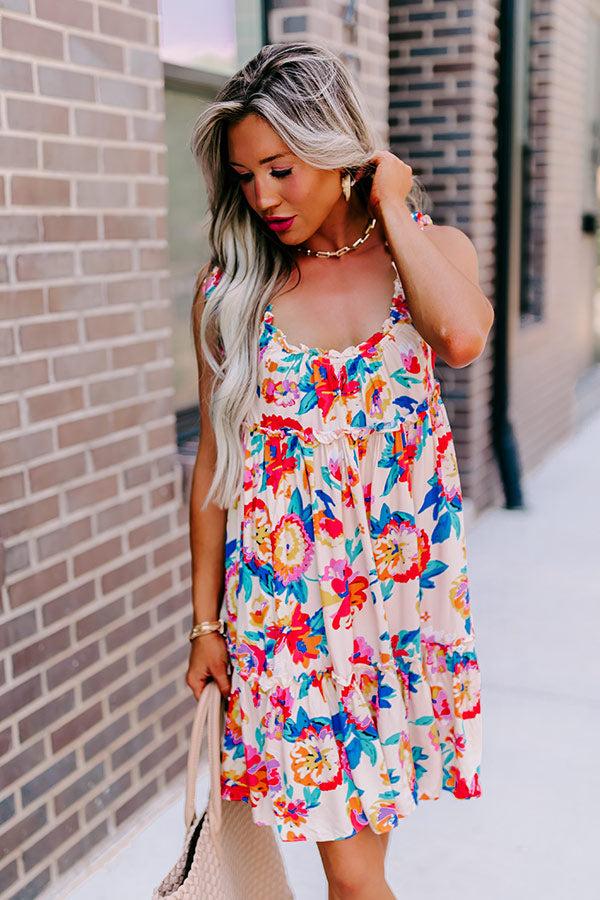 Impressions Beyond A Memory Shift Dress In Cream