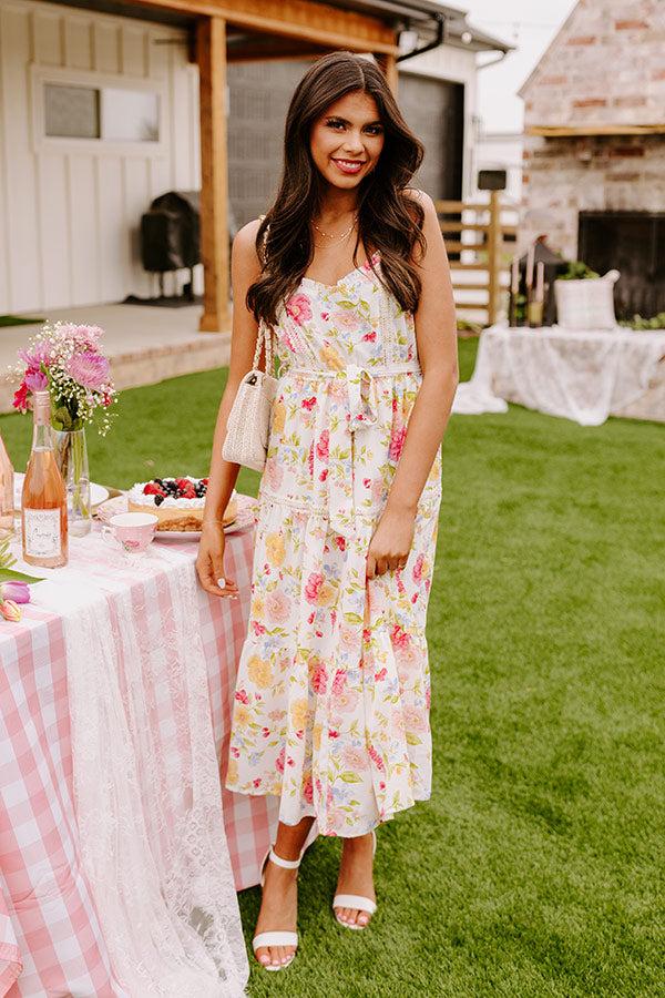Impressions Blissful Blessings Floral Midi