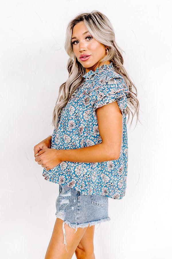 Impressions Blissful Break Shift Top