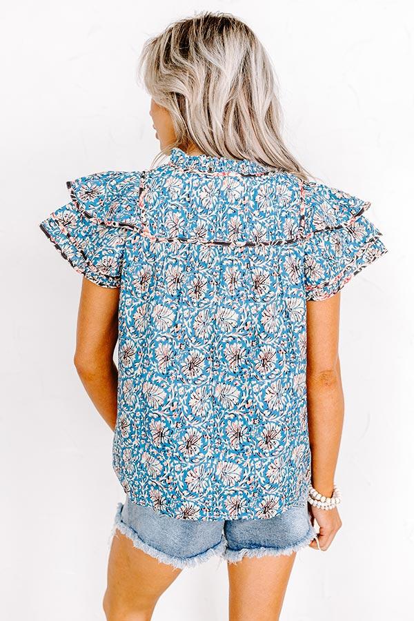 Impressions Blissful Break Shift Top