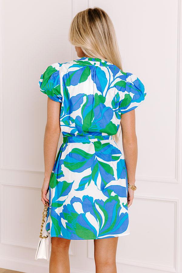 Impressions Blossom Bay Floral Mini Dress