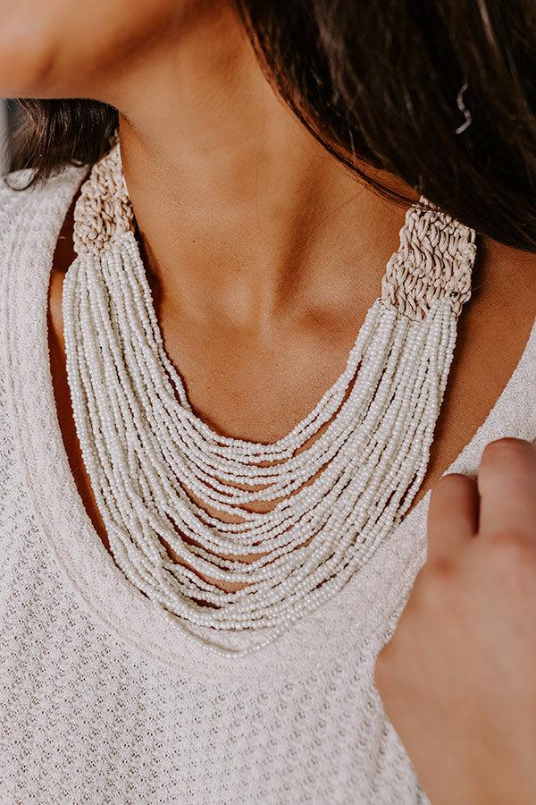 Impressions Boarding First Class Beaded Necklace