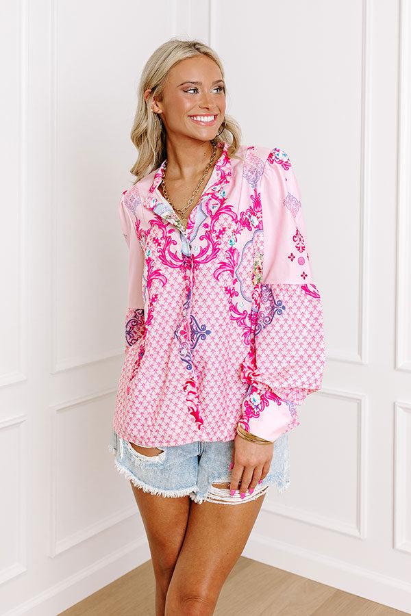 Impressions Boarding First Class Shift Top