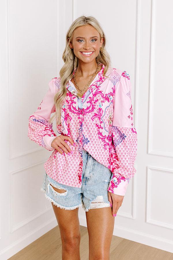 Impressions Boarding First Class Shift Top