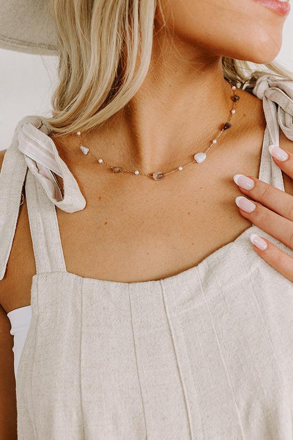 Impressions Boho Flow Semi Precious Necklace