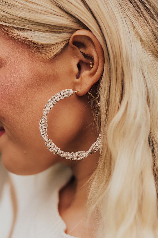 Impressions Boho In Soho Hoop Earrings