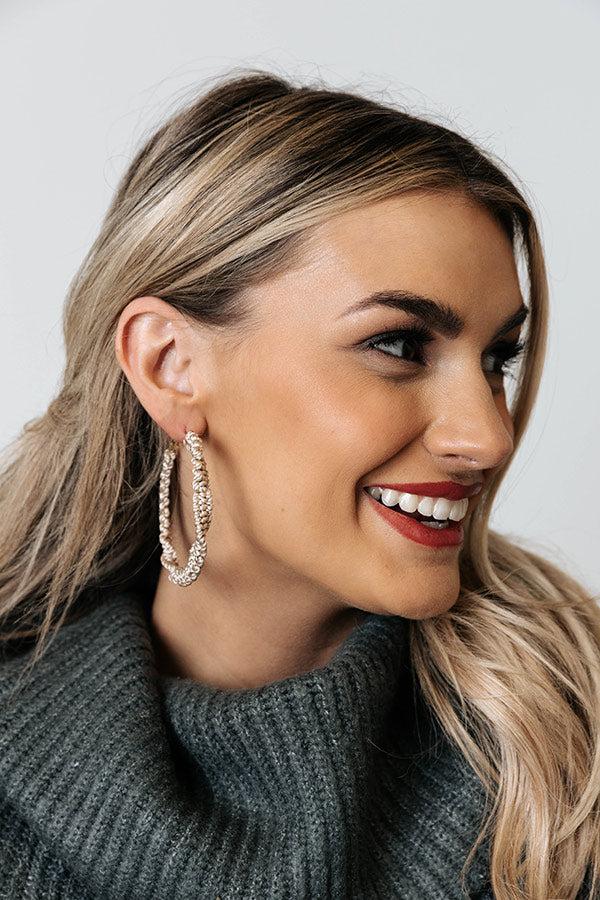 Impressions Boho In Soho Hoop Earrings