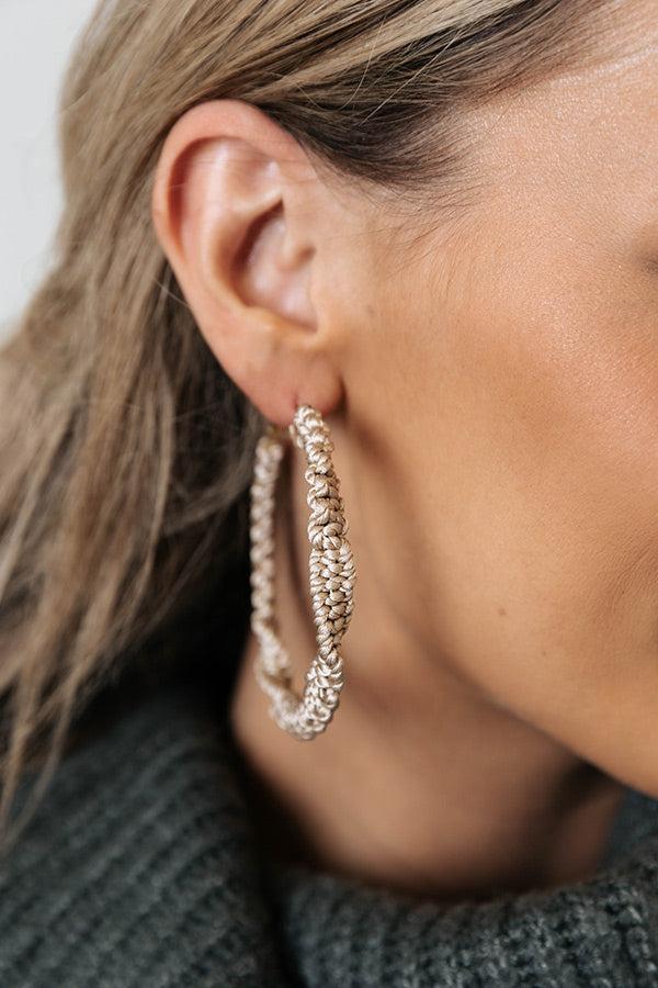 Impressions Boho In Soho Hoop Earrings