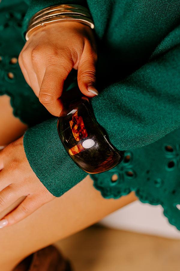 Impressions Boho Vibe Bangle Bracelet In Brown