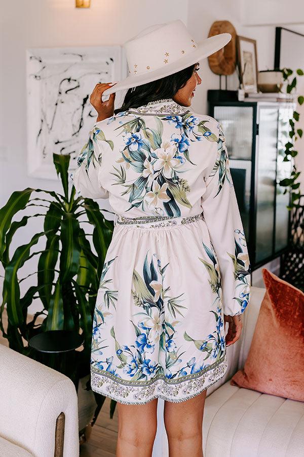 Impressions Botanical Happiness Mini Dress