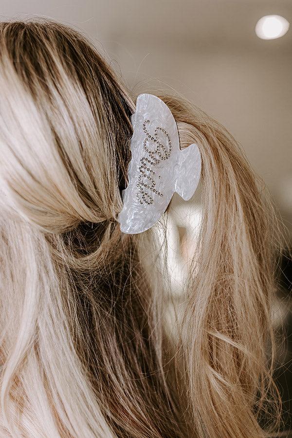 Impressions Bride Embellished Hair Claw Clip