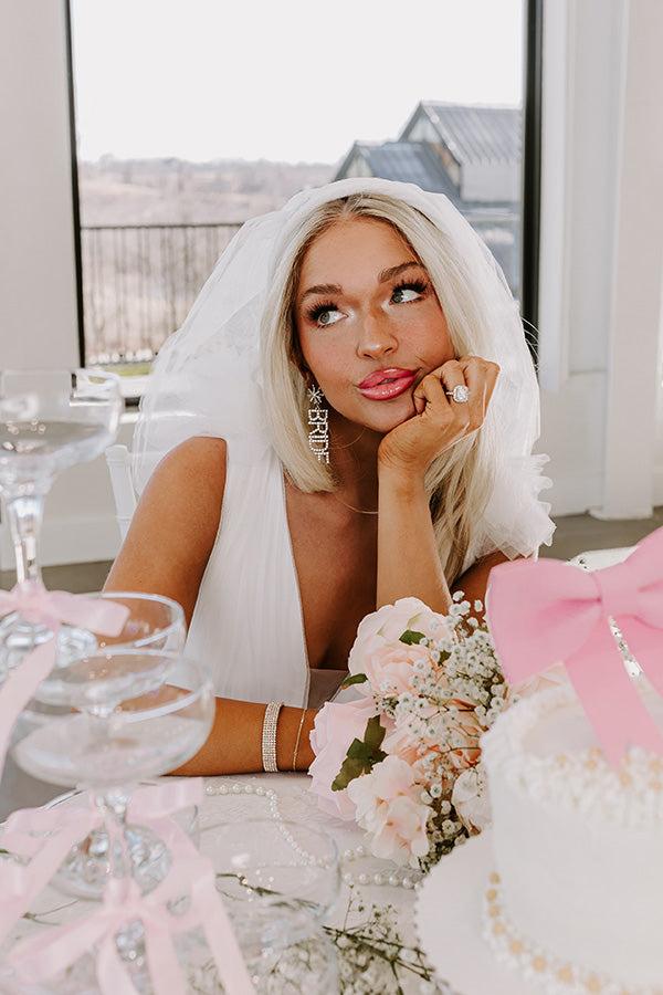 Impressions Bride Embellished Veil Headband