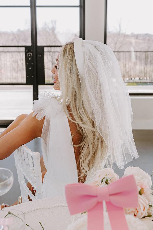 Impressions Bride Embellished Veil Headband