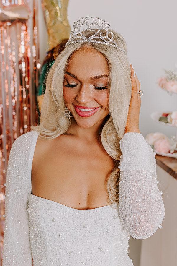 Impressions Bride To Be Rhinestone Heart Tiara