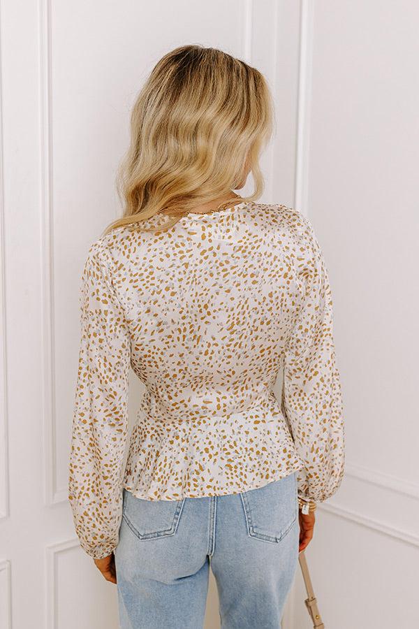 Impressions Bring The Prosecco Front Tie Top