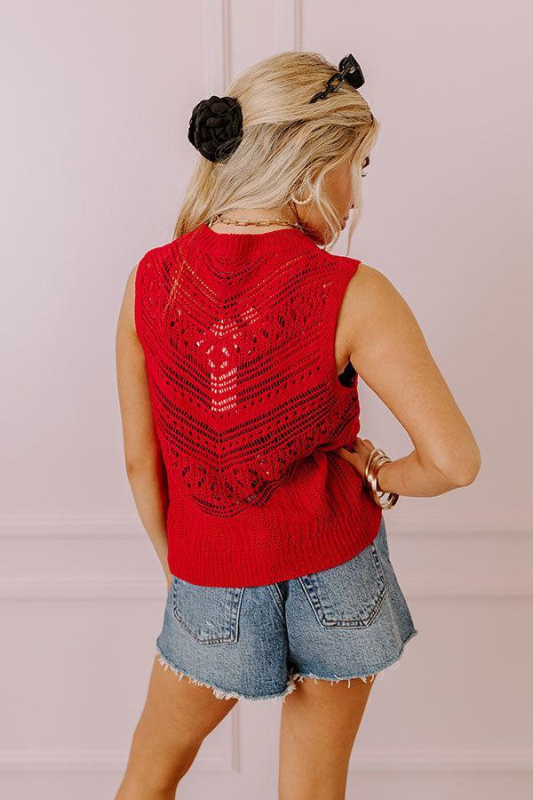 Impressions Brunch In Bali Knit Top