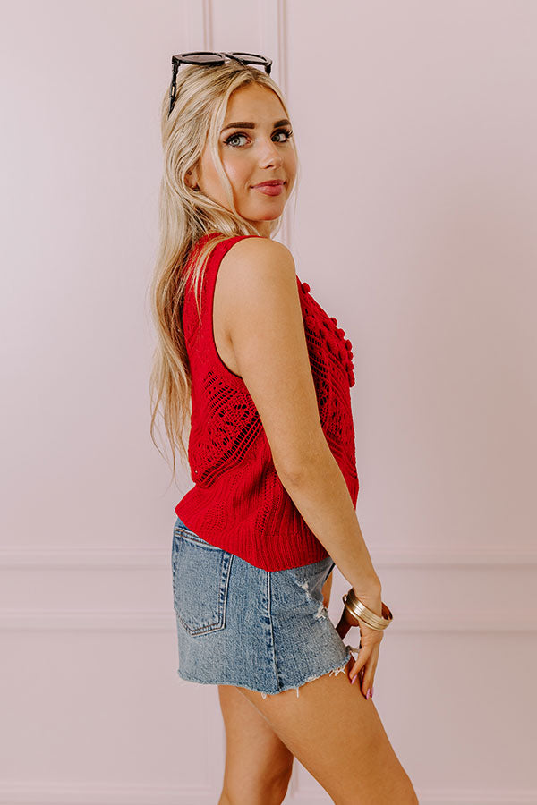 Impressions Brunch In Bali Knit Top