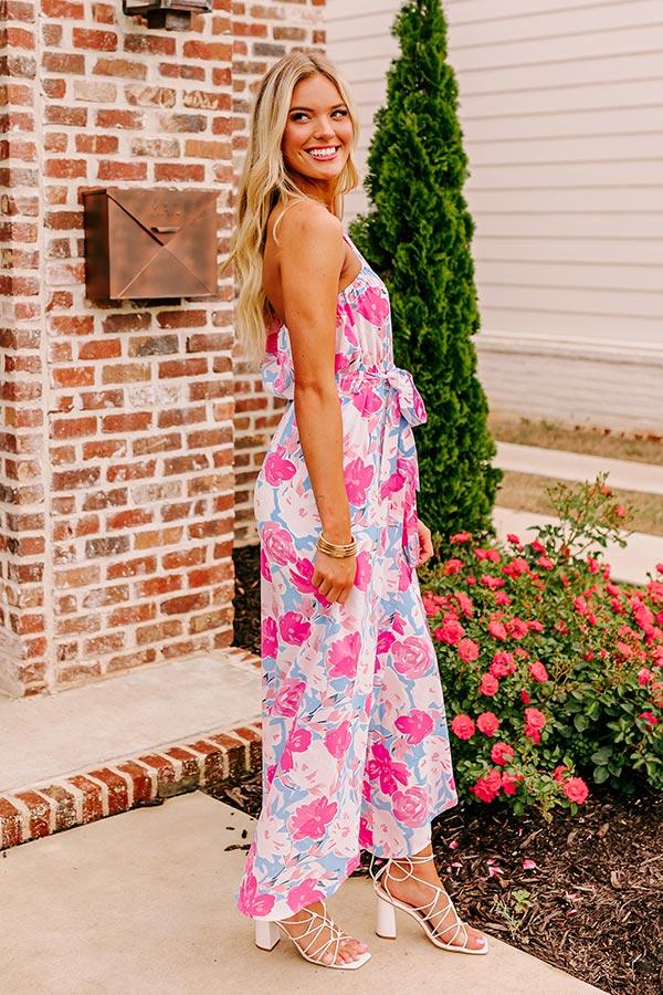 Impressions Call It Bliss Floral Jumpsuit