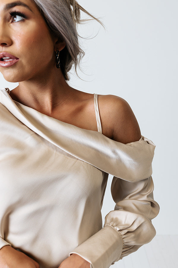 Impressions Call The Paparazzi Top In Champagne