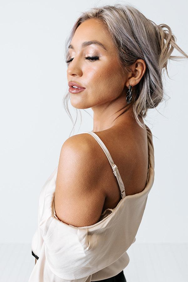 Impressions Call The Paparazzi Top In Champagne