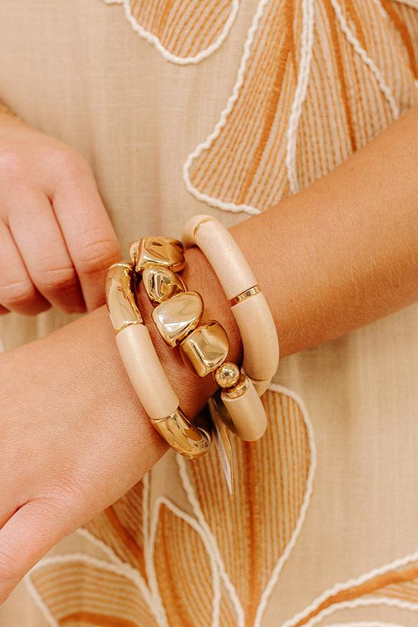 Impressions Calm Energy Stretch Bracelet Set