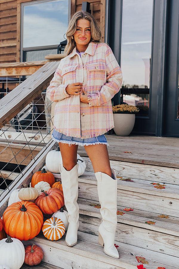 Impressions Campfire Cozies Plaid Jacket