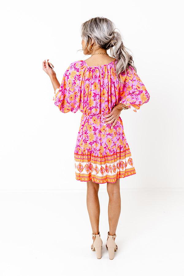 Impressions Can't Control Love Floral Dress