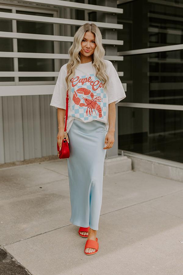 Impressions Cape Cod Distressed Oversized Tee