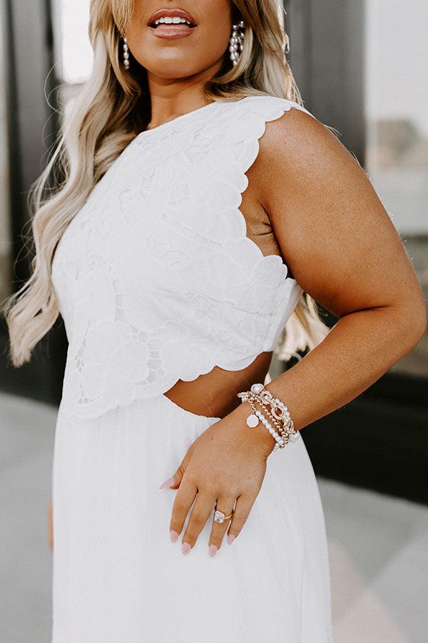 Impressions Care So Deeply Embroidered Midi Curves