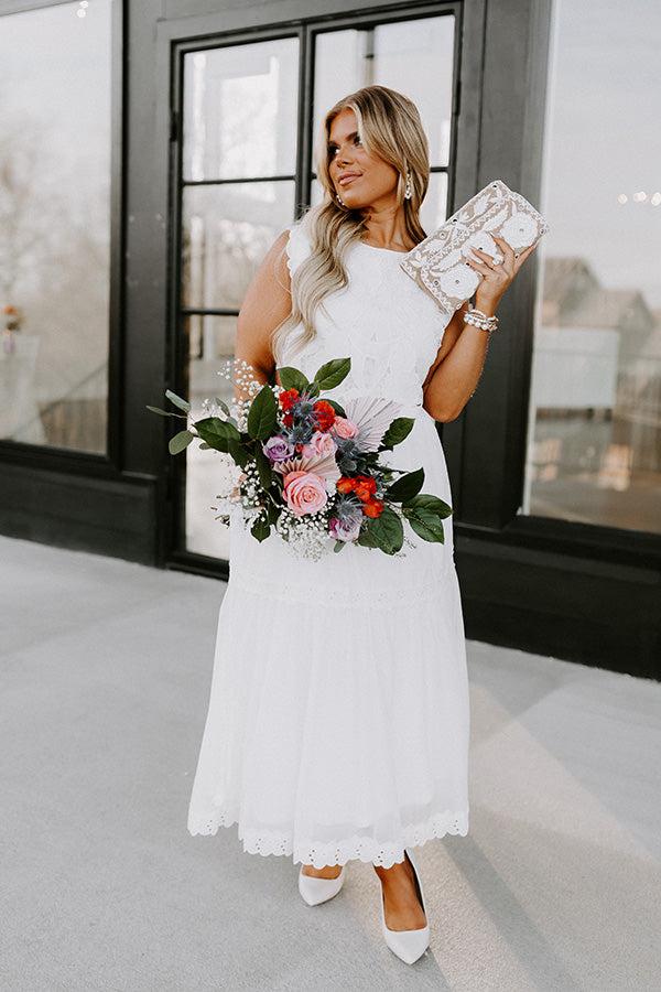 Impressions Care So Deeply Embroidered Midi Curves