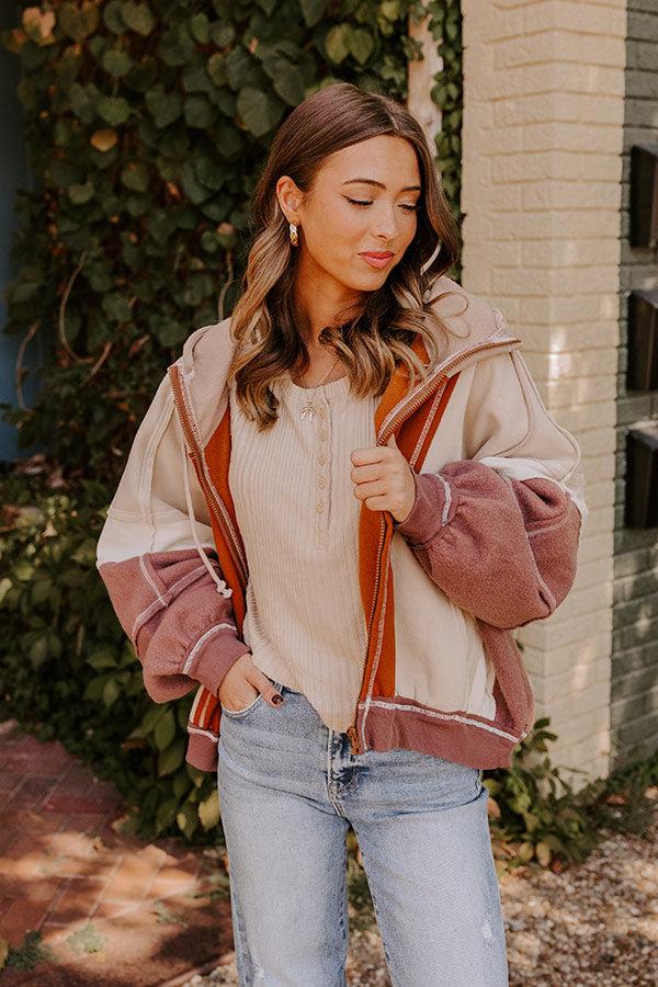 Impressions Casual Comforts Henley Top In Beige