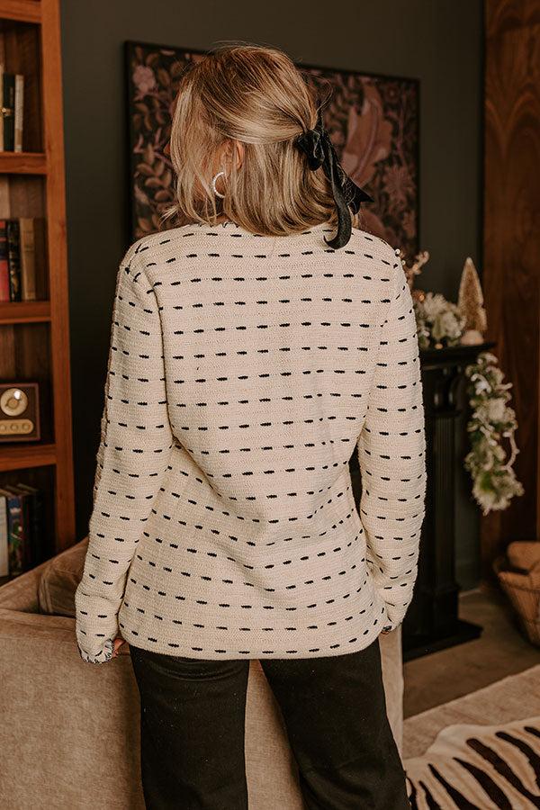 Impressions Casual Couture Knit Cardigan