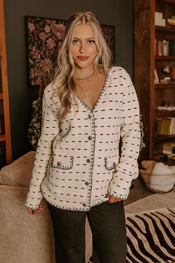 Impressions Casual Couture Knit Cardigan