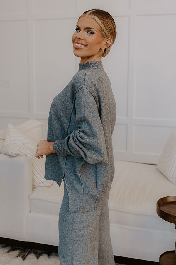 Impressions Casual Cues Knit Sweater