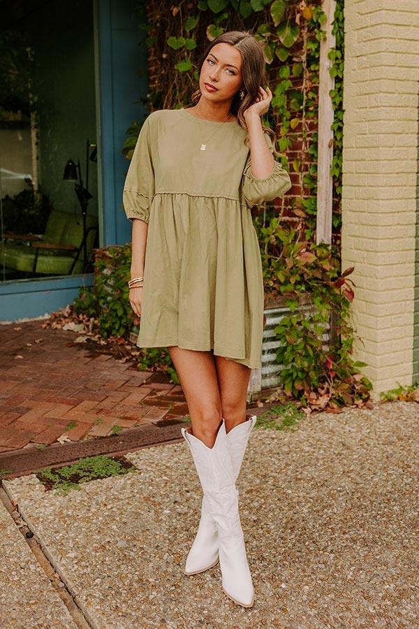 Impressions Casual Moment Babdyoll Mini Dress