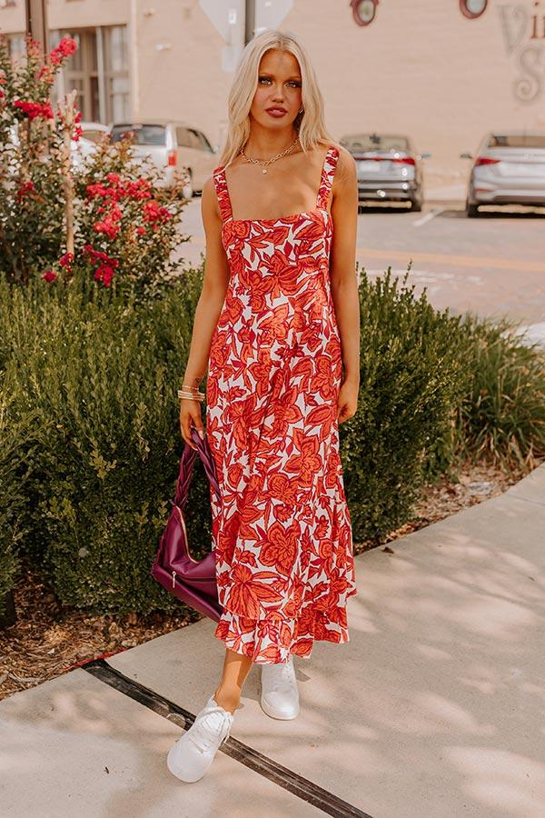Impressions Catalina Dreaming Floral Midi