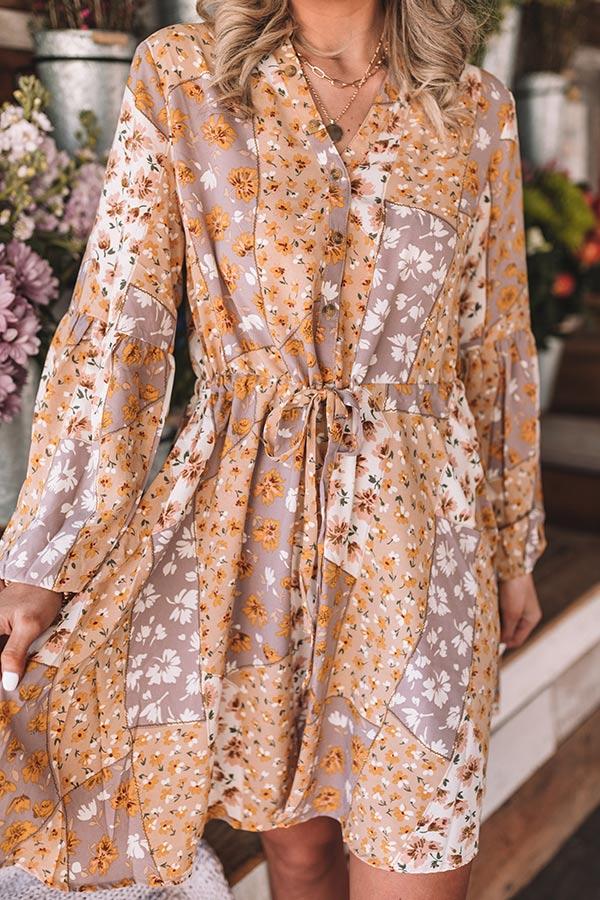 Impressions Catch The Light Floral Dress