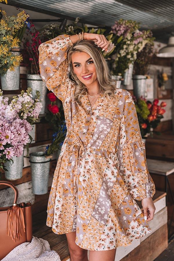 Impressions Catch The Light Floral Dress